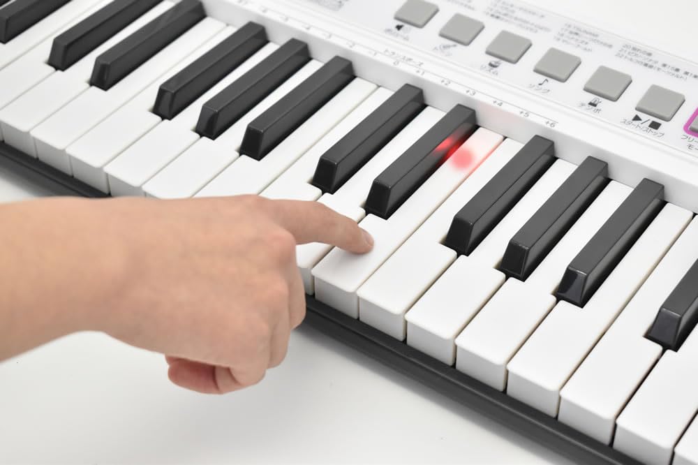 Amazon.co.jp: Onetone 光鍵盤キーボード ファミリーピアノ 61鍵盤 
