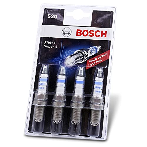 Bosch FR91X (N60) - Bougies d'allumage Super 4 - Jeu de 4