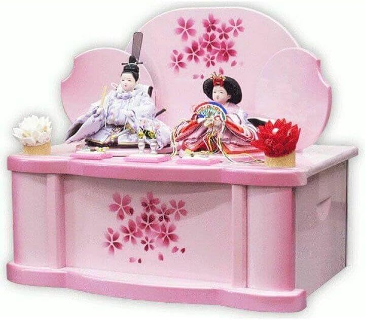 東京久月　雛人形　親王飾り収納セット・サイズ間口約４０×奥行約２５×高さ約３８㎝ 東京久月 雛人形 親王飾り収納セット・サイズ間口約40×奥行約25×高