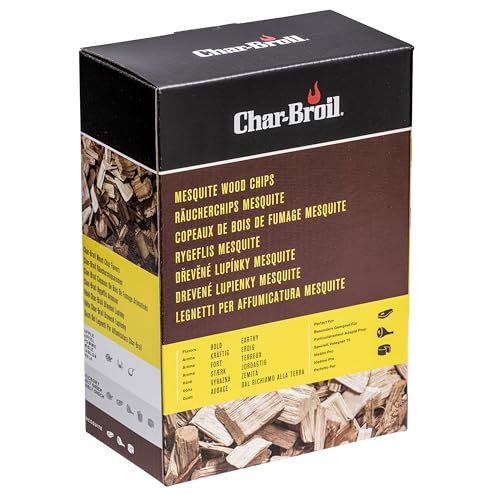 Charbroil 140554 - Virutas de humo 4762-mezquite, multicolor