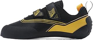 メンズ レディース ロッククライミングシューズ、ボルダリングトレーニングシューズ、柔らかく伸縮性のあるミッドソール、軽量、通気性、滑り止め、スポーツクライミングとボルダリング用。