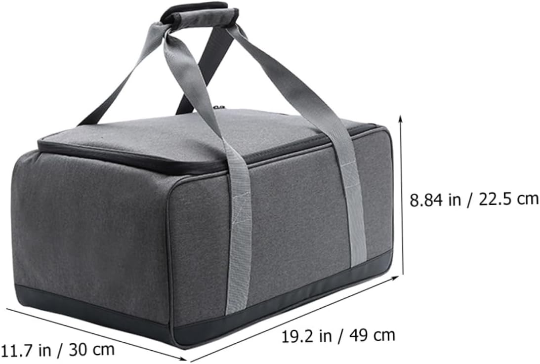 Alipis Camping Cookware Storage Bag Oxford Cloth Utensil Organizer Strong Handles Portable Outdoor Pouch for Camp Stoves and Accessories