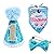 BIPY Dog 1st Birthday Hat Bandana Bowtie for Girls Boys Small Medium Dogs Cats Costumes Headwear