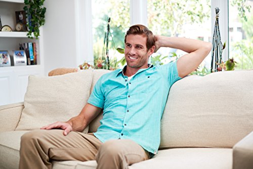 Sweatproof Undershirt for Men w/Underarm Sweat Pads(Original Fit,Crew Neck)-2pk White - Thumbnail 3