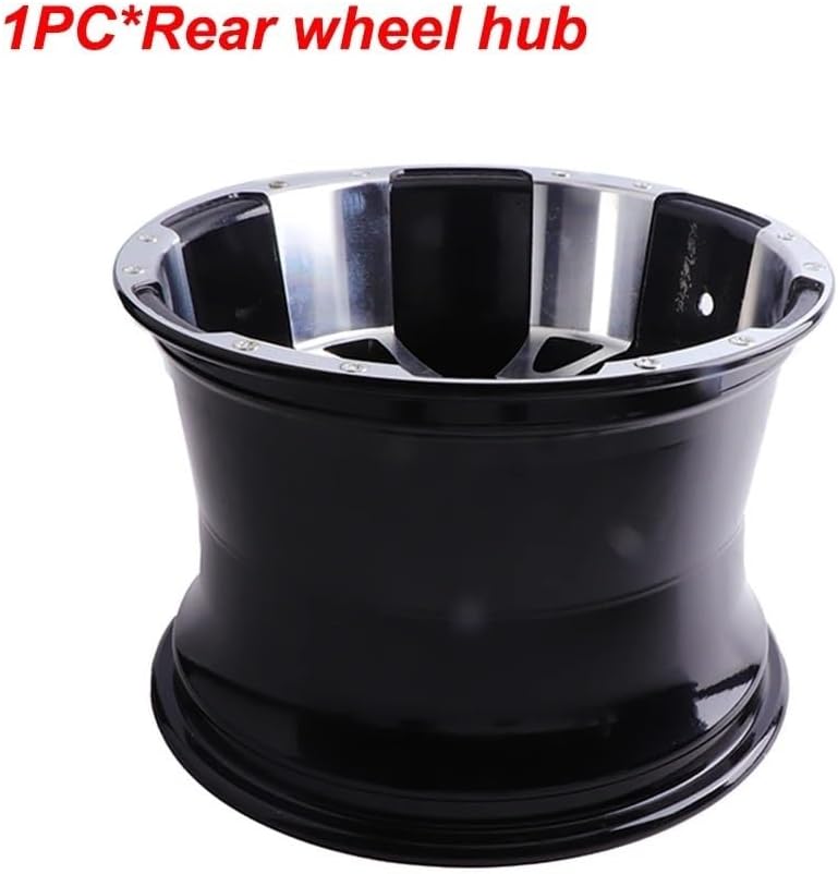 ATV Parts 12 Inch Aluminum Alloy Front and Rear Rims Wheels Suitable Fit For Four-wheel Kart UTV All-terrain Vehicle 12-inch Tires(B)