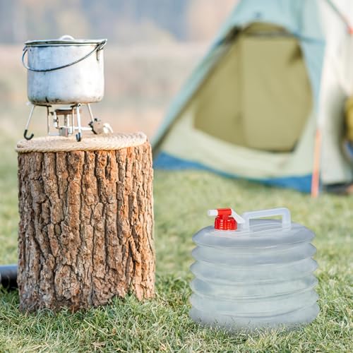 Faltkanister Relaxdays 4er Set, 10 Liter, faltbare Wasserkanister