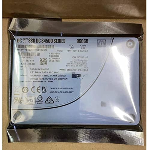 For SSD S4500 960G SSDSC2KB960G7 960GB SATA SSD