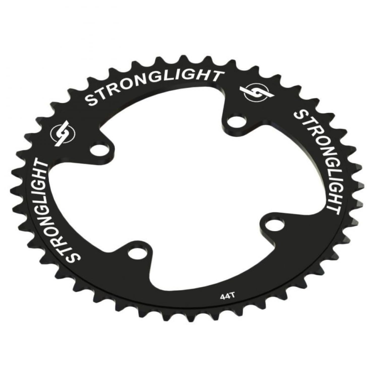 Plateau Stronglight BMX standard 104 4 branches 38T pour pédalier mono vitesse