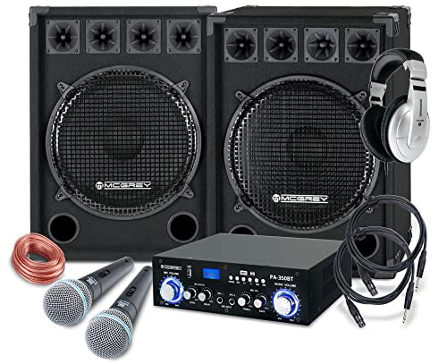 Mcgrey Karaoke Party-2500 1600W Set Completo
