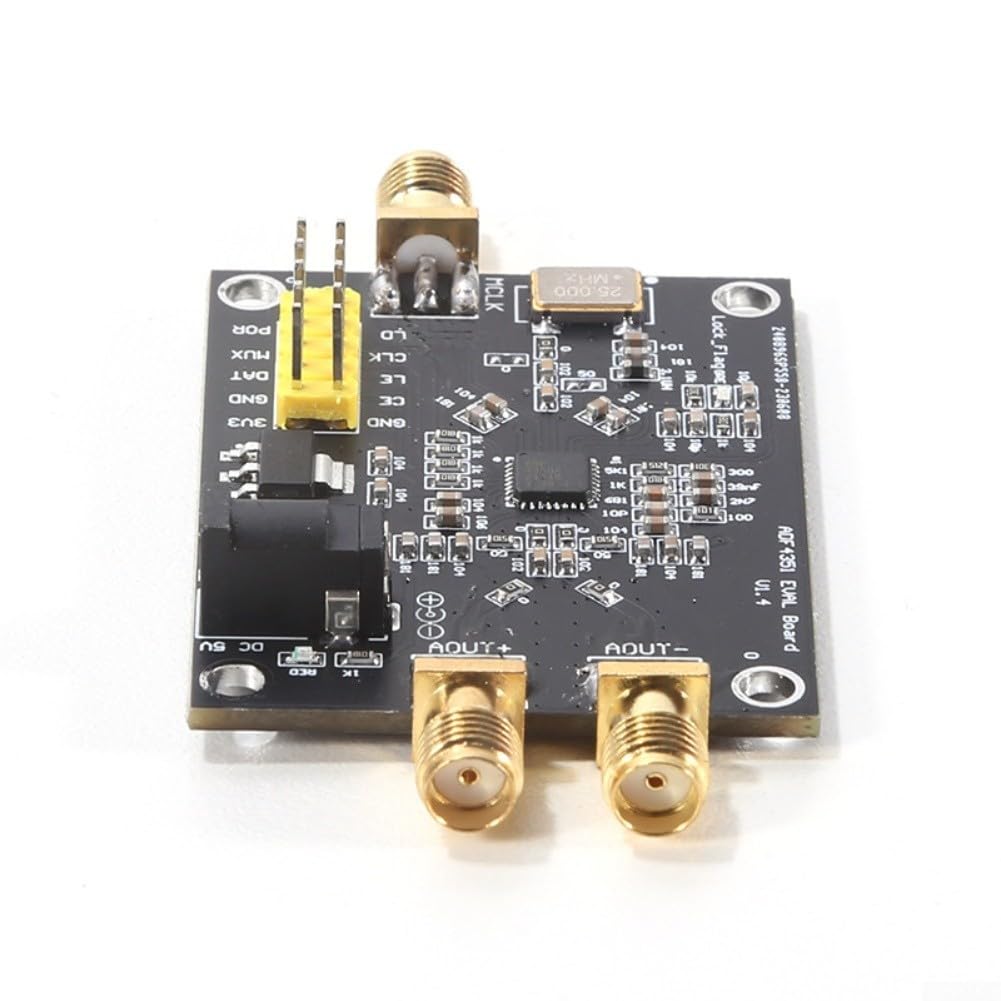 ADF4351 ADF4350 RF Frequenz Synthesizer Modul Entwicklungsplatine 35MHz bis 4400MHz PLL Signalgenerator mit Anschluss und Steuerung für HF-Systeme (B)