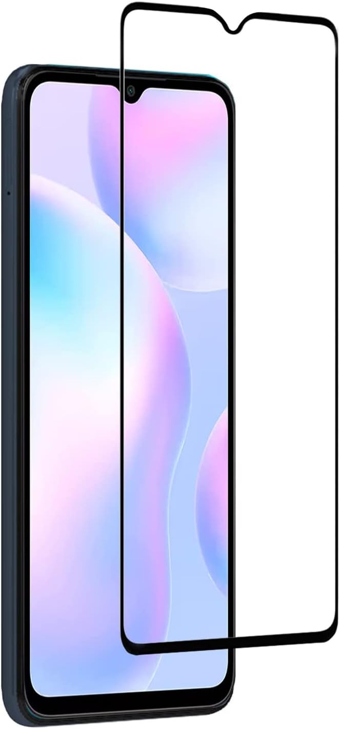 EMODIL Xiaomi Redmi 9 / 9A / 9C / 9i / 10A / Poco C3 / C31 Screen Protector Tempered Glass Guard Full Glue Edge-to-Edge Protector for Xiaomi Redmi 9 / 9A / 9C / 9i / 10A / Poco C3 / C31 ®