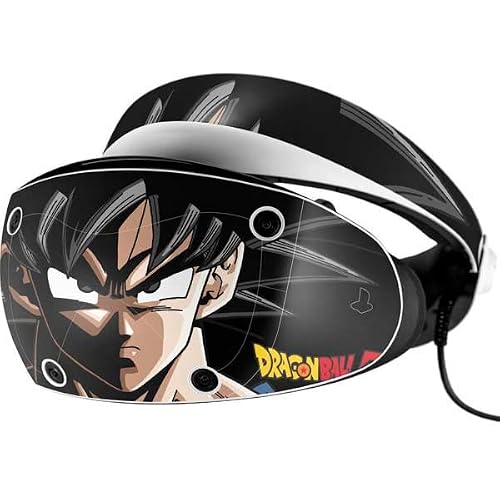 Skinit Decal Gaming Skin Compatible with PlayStation VR2 - Officially Licensed Dragon Ball Z Goku Portrait Design