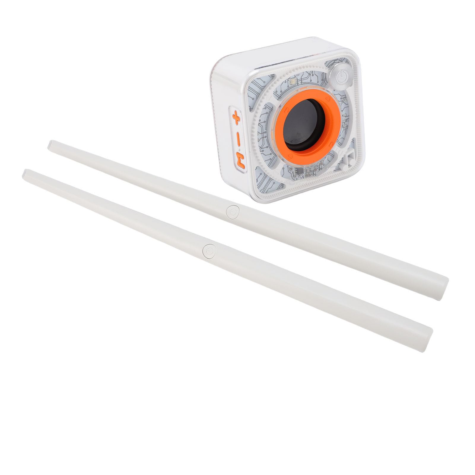 Electronic Drum Set, 3 Modes Virtual Electric Drumsticks with 3.5mm Speaker, Lanyard, APP Lessons and Games, USB Portable Air Drum Set for Adults, Kids