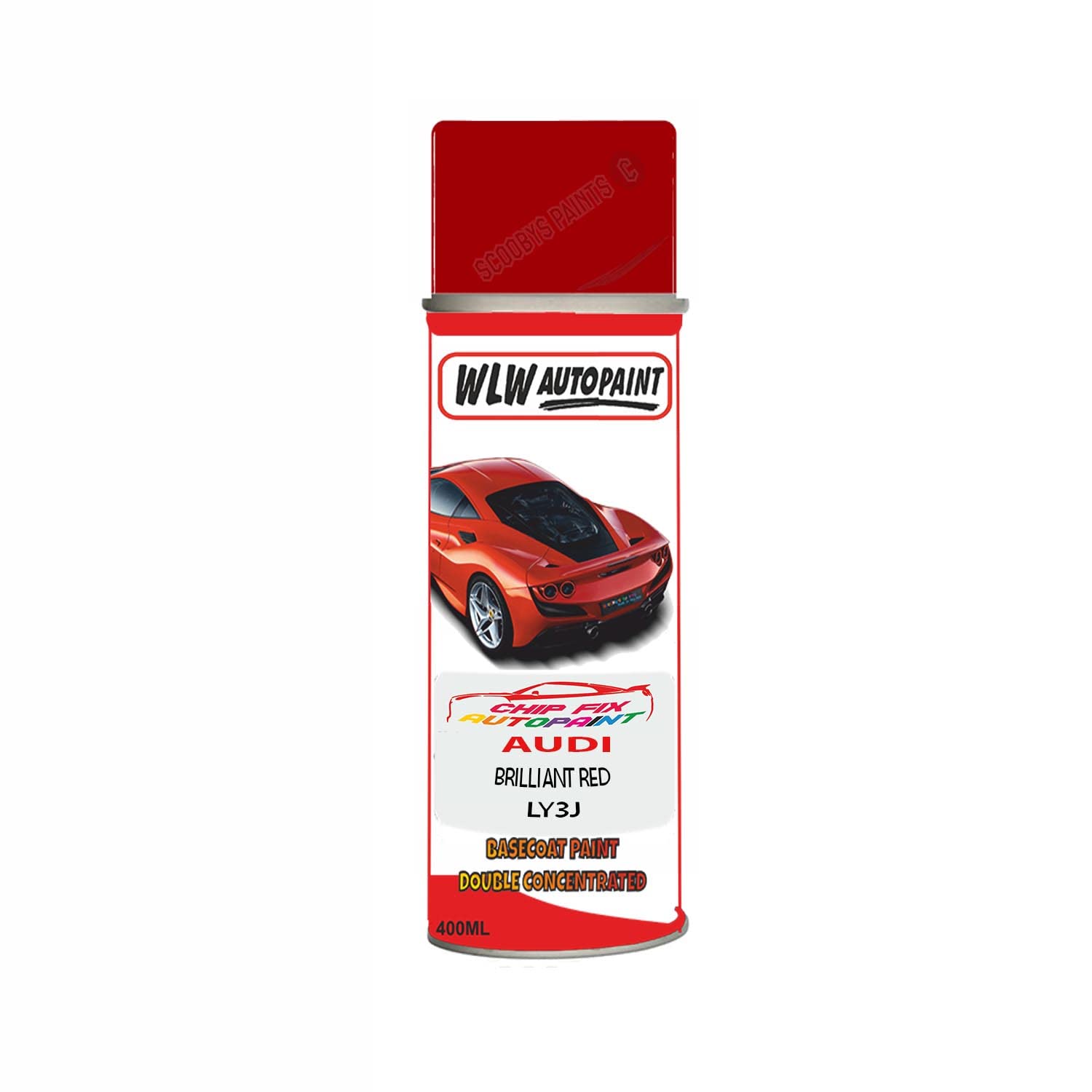 Basecoat Aerosol Spray Paint For Audi A4 Limo Brillant Red 2002-2016 Code Ly3J