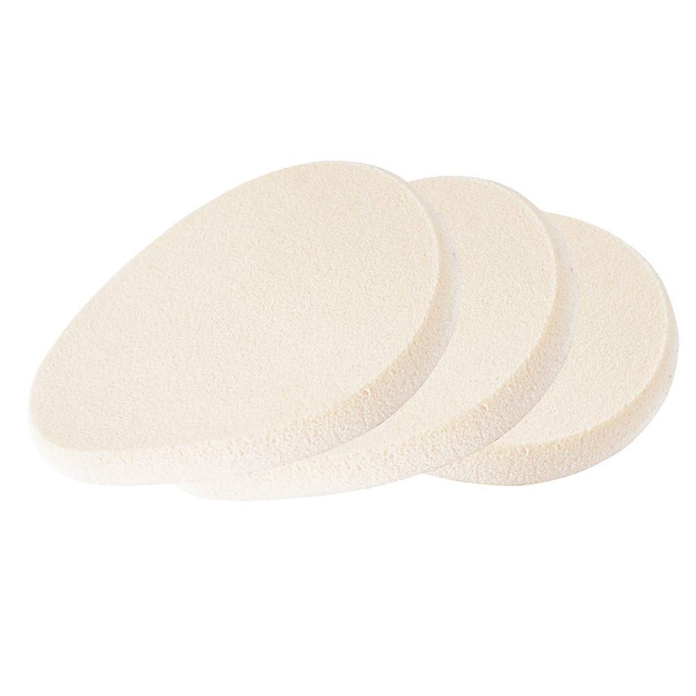 Powder Puff 3Pcs Waterdrop Shape Cosmetic Foundation Powder Puff Dry & Wet Puff Blender Sponge Pad
