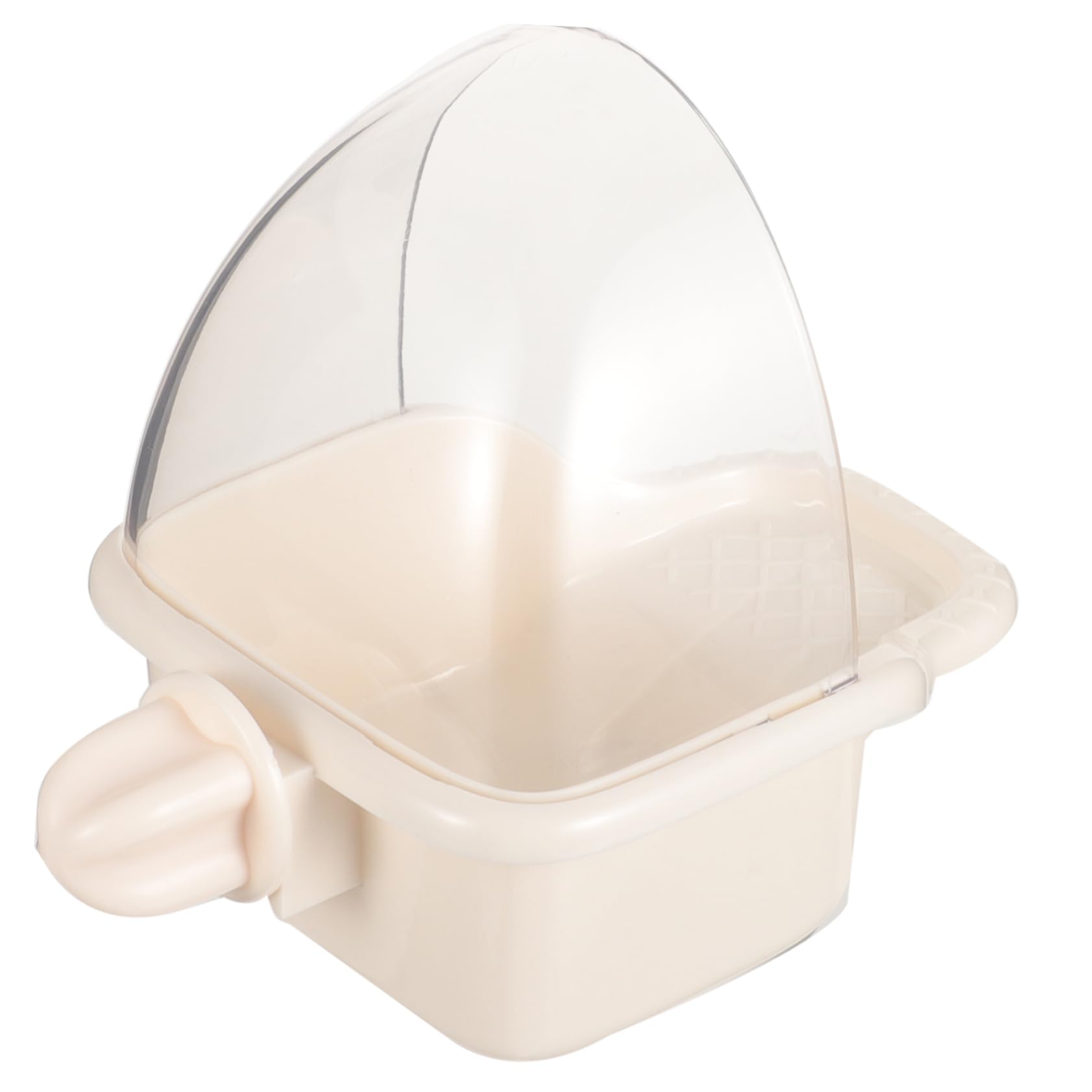 Sosoport 5 Pièces Boîte De Nourriture pour Perroquet Fenêtre De Mangeoire À Mangeoire À Oiseaux Portable Bol d'alimentation Robuste Cage À Oiseaux Bol De Nourriture