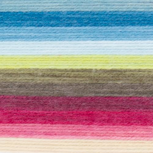 Image of Lion Brand Yarn, Mandala DK Lightweight Yarn for Knitting, Crochet, and Crafts, Kappa, 1 Pack, Self-Striping Acrylic Fiber for Baby Blankets, Multicolor Shawls and Variegated Cardigans