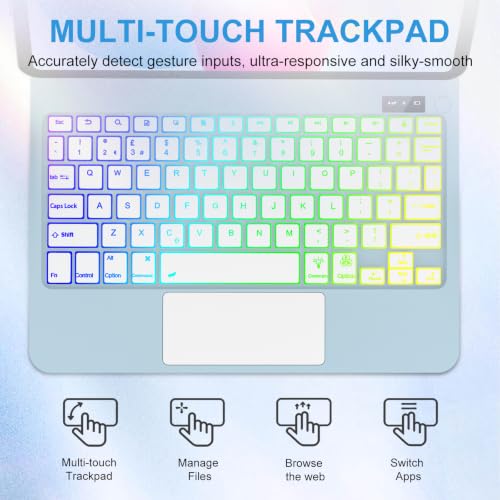 Image of FOGARI Magic Keyboard Case for iPad 10th or 11th (A16, 2025) Generation
