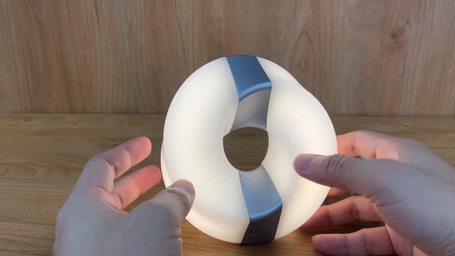 Veilleuse Méditation Tseriact - Guide Respiration 4-7-8 - Lumière Chaude - Rechargeable