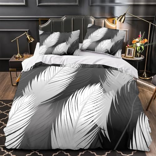 Housse de couette plumes microfibre super douce haut de gamme