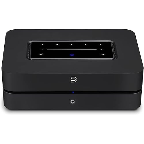 Bluesound POWERNODE Wireless Multi-Room Hi-Res Music Streaming Amplifier - Black