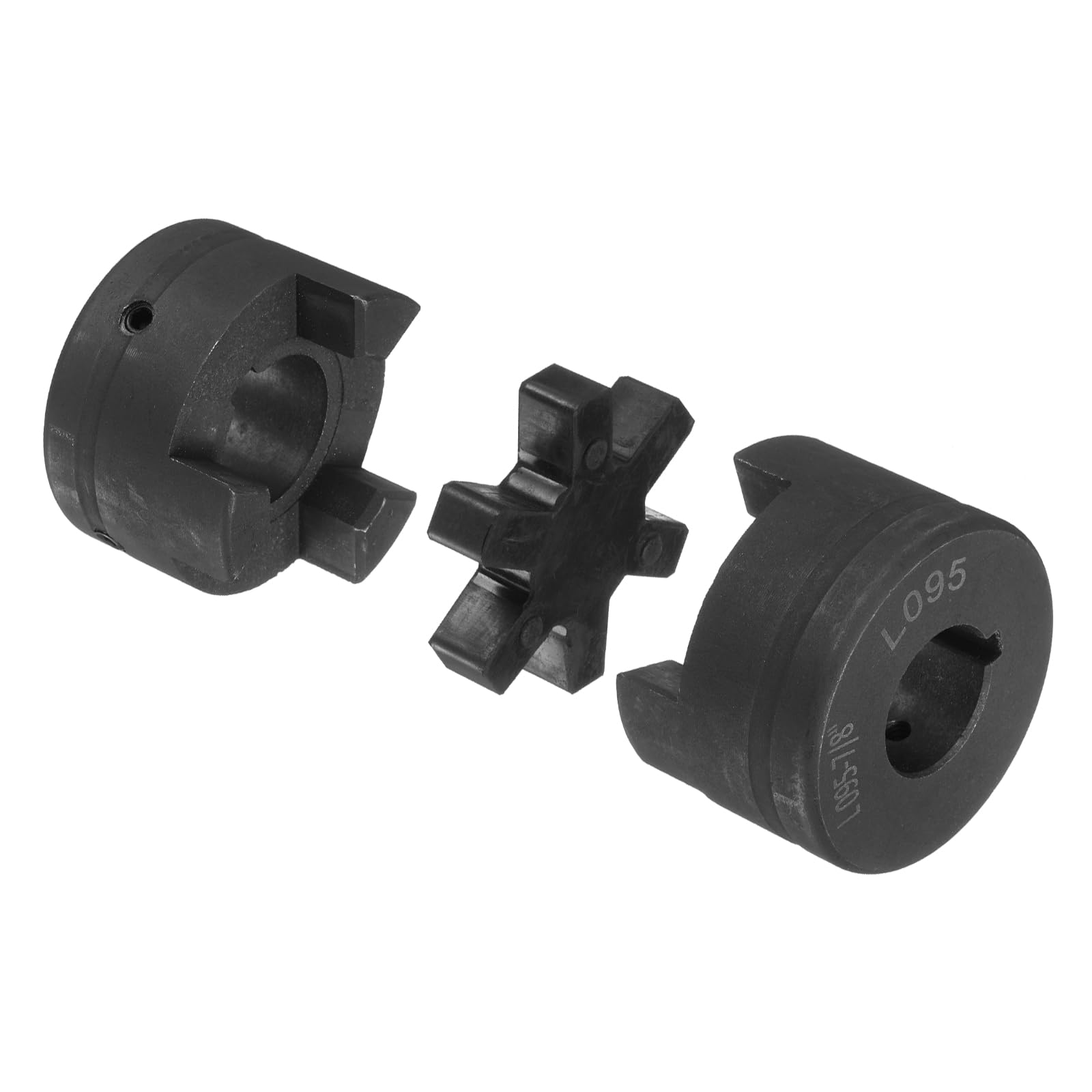 Flexible Coupling Set - L-Jaw Couplers with Rubber Spider -12