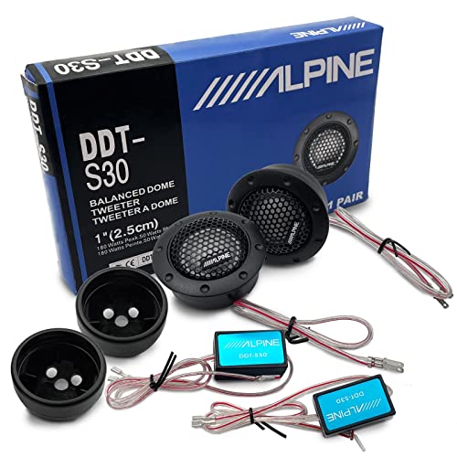 Car High Fidelity Stereo Speaker Tweeter - Car Modified Car Audio Silk Dome Tweeters