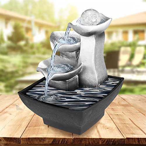 Fontaine à eau de bureau TUSUOD en cascade de table pour intérieur - 4