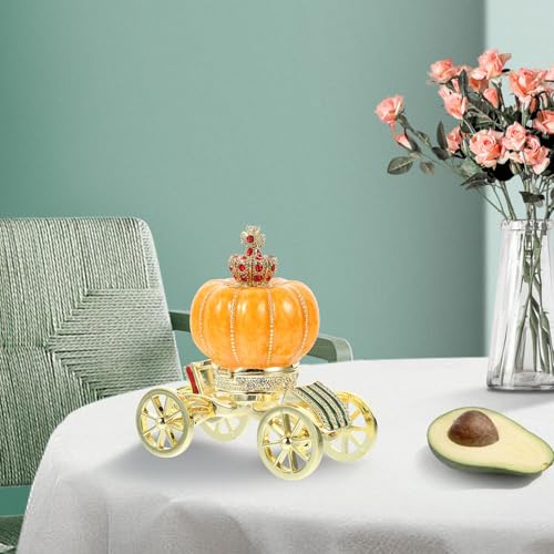 Boîte à bijoux carrosse citrouille pour ne plus perdre vos petits objets