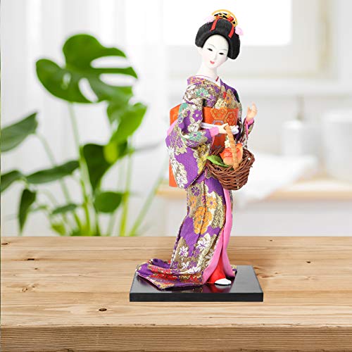 Bonecas Quimono de Gueixa Japonesa BESPORTBLE, Estatueta de Gueixa, Ornamentos, Arte de Presente, Co