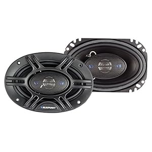 Blaupunkt 4 x 6-Inch 240W 4-Way Coaxial Car Audio Speaker, Set of 2