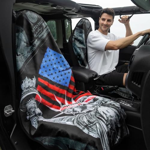 Image of Universal Automotive Waterproof Seat Cover for Cars - Machine Washable Car Seats Protector Fit for Vechicles Honda Tesla Ford Toyota - Sweatproof Auto Seats Cushion Great for Beach Swimming Surfing
