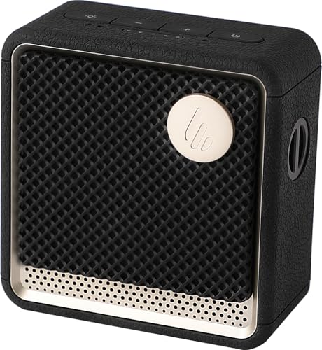 Edifier ES20 Bluetooth スピーカー|全新 ES シリーズ ポータブルスピーカー|ステレオペアリング対応|15 時間連続再生|IP67 防水防塵(お風呂使用可)|内蔵マイク・クリア通話|USB-C|4 種類のサウンドモード(音楽/ゲーム/映画/屋外)|アンビエントライト|アプリ対応|ブラック