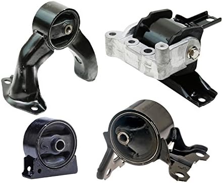 K2393 Engine Motor & Transmission Mount Set 4pc Compatible with Fits 2008-2013 Mitsubishi Outlander 2.4L FWD | A4648 A4644 A5423 A5418