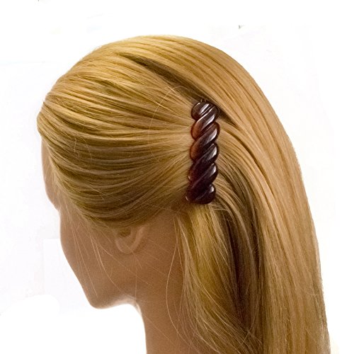 2stk filo spange zopfdecor 6,3 x 1,8 cm in Avana