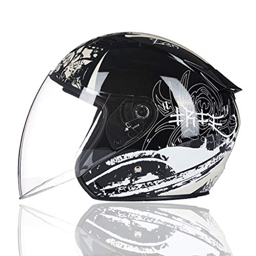 Demi-casque moto Street Off-Road WUTONG pour les trajets quotidiens quatre saisons