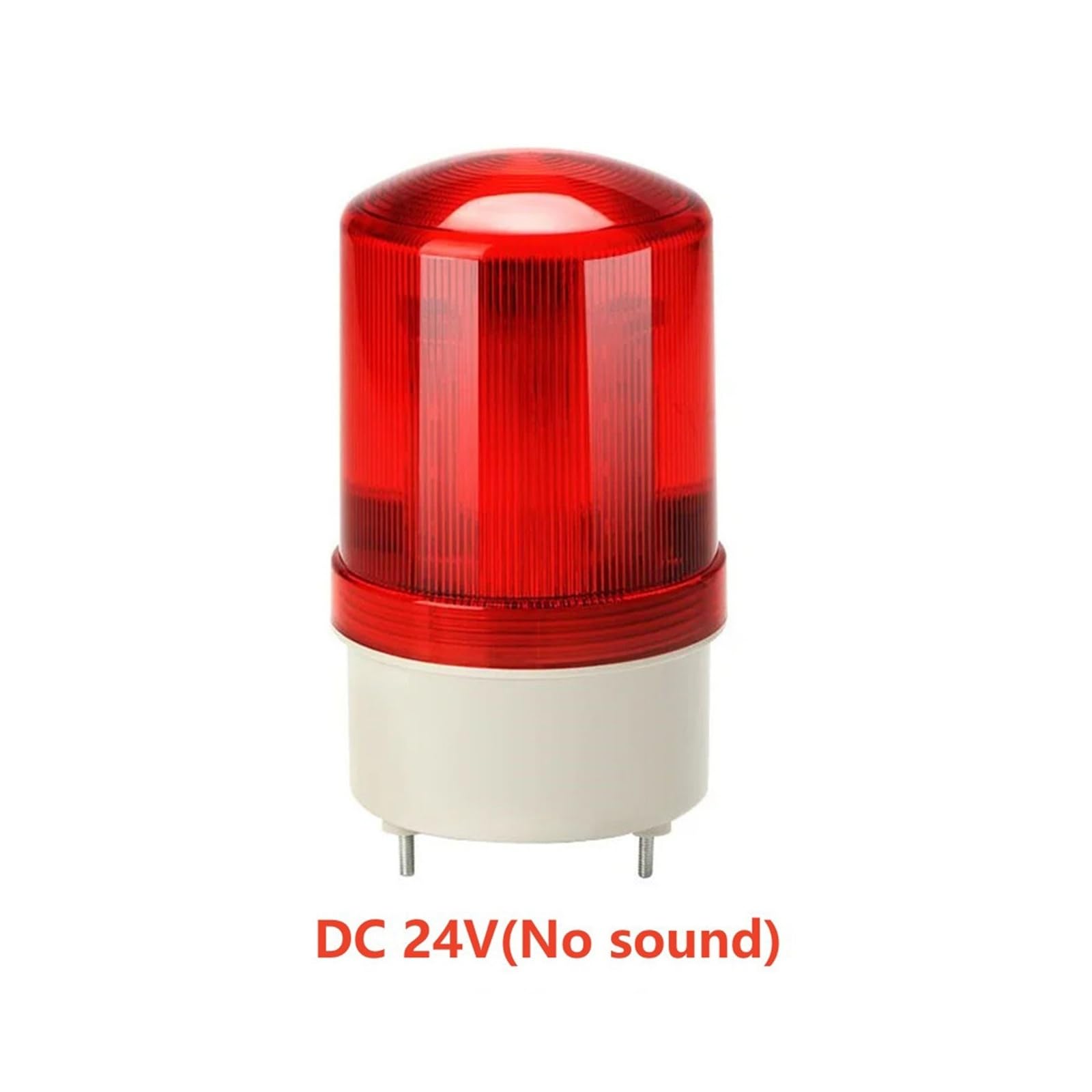 DC12V/24V/220V czerwona obrotowa lampa ostrzegawcza naścienna przemysłowa lampka kontrolna do drzwi garażowych