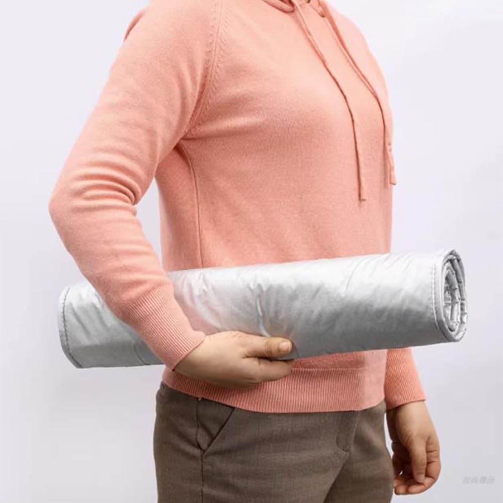 Bügeldecke for Tischplatte, hitzebeständige Bügelmattendecke, Faltbarer alternativer Bezug for Bügelbrett ,Bügelbrettbezüge(28x32 inch ( 80x70 cm))