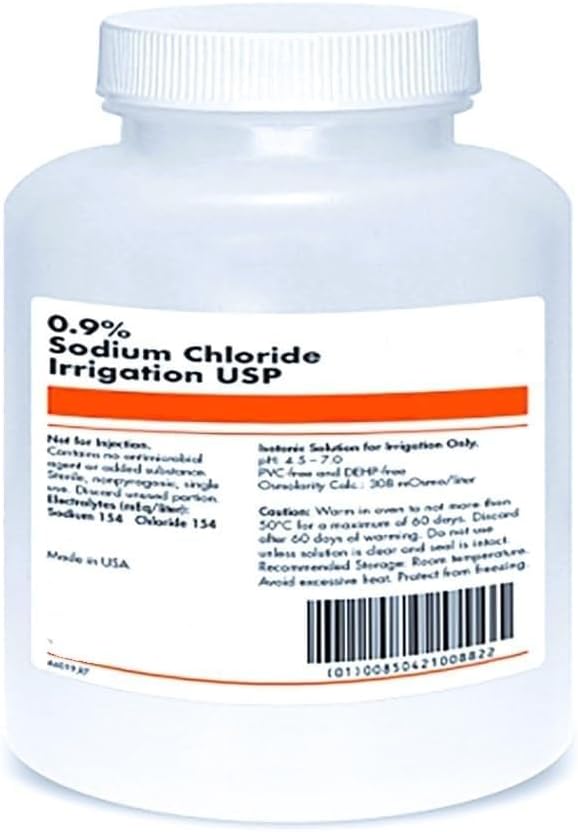 Sterile Saline (Four Pack of 100 ml)