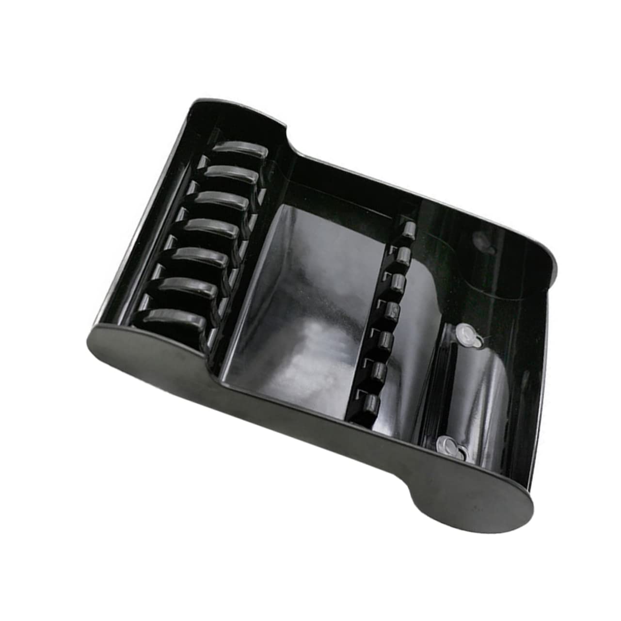 Ipetboom Professional Hair Scissors Organizer Rack Durable Hair Salon Shears Holder with Independent Compartments for for Barbers and Hairdressers