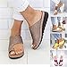 FELZ Sandalias para Mujer Verano 2019 Zapatos de Playa Pisos Cuñas Zapatos...
