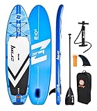 SUP, Zray, remo de pie Tabla Paddle Surf Hinchable Zray E10 297 x 76 x 13 cm