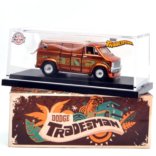 MATTEL HotWheels RLC EXCLUSIVE - 1970 DODGE TRADESMAN VAN ���b�h���C���N���u - 1964 �_�b�W�E�g���[�Y�}���E�o�� [���s�A���i]