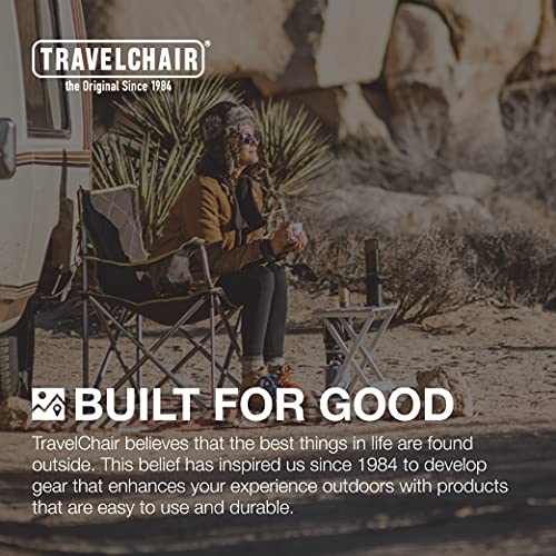 Travelchair Big Kahuna Chair, Supersized Camping Chair, 800Lb Capacity, Black, One Size (599) #TOP5