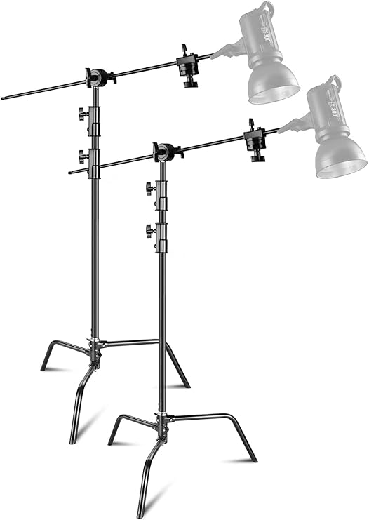 Neewer 2Pack Heavy Duty Light Stand CStand Max. 10 Feet/3 Meters