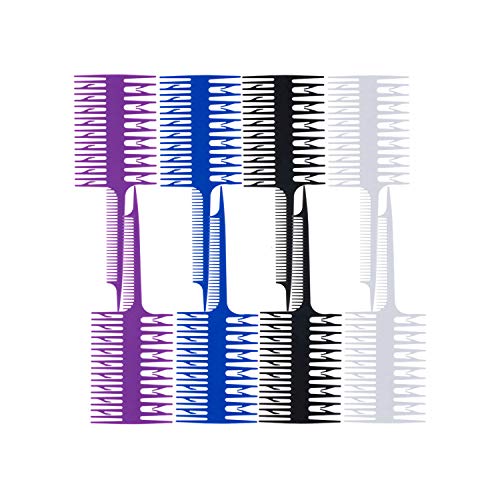Hair Salon Dedicated Two Sides Highlighting Comb Partitioning Comb Tail Comb Hair Styling