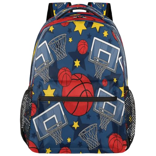 Mochila de baloncesto ligera con compartimento para ordenador portátil de 15.6 pulgadas