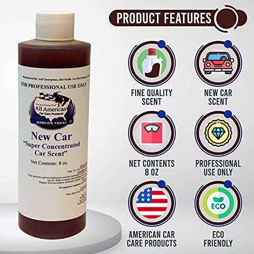 Super Concentrated Car Scent Air Freshener - New Car - Mix To Make 1 Gallon #TOP1