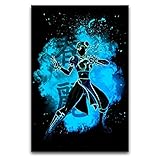 wesco kickmaster maxi schwarz Hochwertiger Wandkunst: Hochauflösendes Bild gedruckt auf hochwertiger Leinwand, wasserdicht, UV-beständig und lichtbeständig im Innenbereich, hochwertige, dicke Leinwand, umweltfreundliche Tintenstrahldrucker, die beste Wahl für Galerie-Dekoration