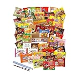 FRKRUS AsianNoodleBox Variety Noodle/Ramen/Tteokbokki - Pack/Cup/Bowl Type - Lunch and Midnight Simple Snacks - Korea/Japan/Indonesia/Vietnam/Thailand/Taiwan/US - All Brands in here (Korean Best 10 Packs)